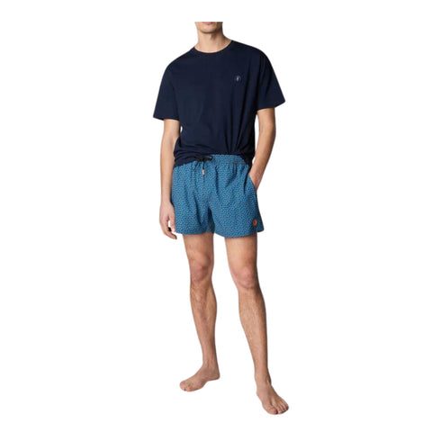 Save The Duck Costume Costume da bagno Uomo Ademir con stampa Blu P24-SAVE THE DUCKDW1222MSIPO18-21061-M - Francavilla Moda
